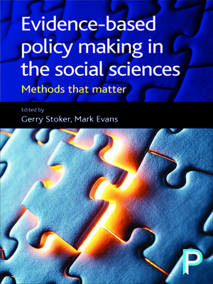 cover image of Evidence-Based Policy Making in the Social Sciences